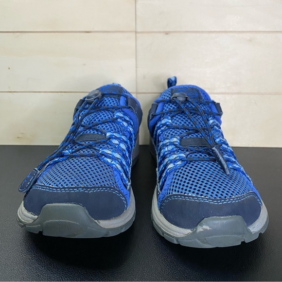 Chaco Outcross 2 Blue Grey Kid's Youth Size 2 Shoes Slip-Ons Water Shoes Sandals - Picture 5 of 11